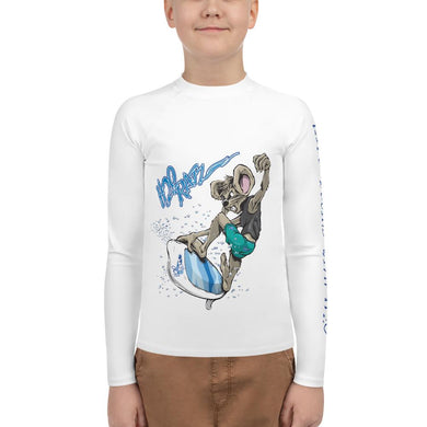 WakeSurf Willie Boys Youth Rash Guard - H2O Ratz