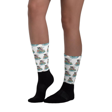 Unisex Einstein Anti-Gravity Sublimated Socks - H2O Ratz